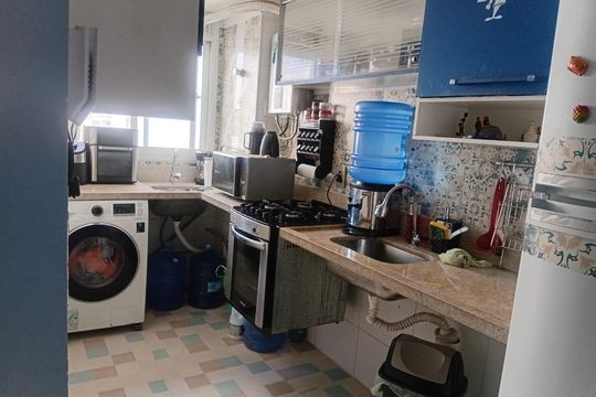 Cozinha de apartamento à venda com 1 quarto, 47m² em Jardim Iris, São Paulo