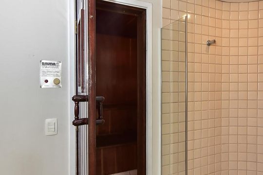 Sauna de apartamento à venda com 1 quarto, 43m² em Vila Suzana, São Paulo