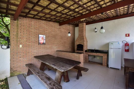 Churrasqueira de apartamento à venda com 1 quarto, 43m² em Vila Suzana, São Paulo