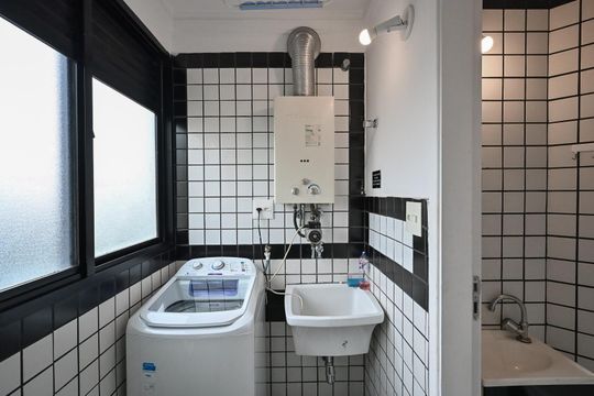 Área de Serviço  de apartamento à venda com 1 quarto, 43m² em Vila Suzana, São Paulo