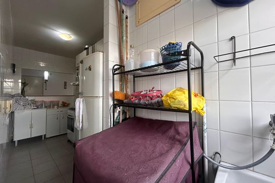 Área de Serviço de apartamento à venda com 2 quartos, 47m² em Vila Arriete, São Paulo
