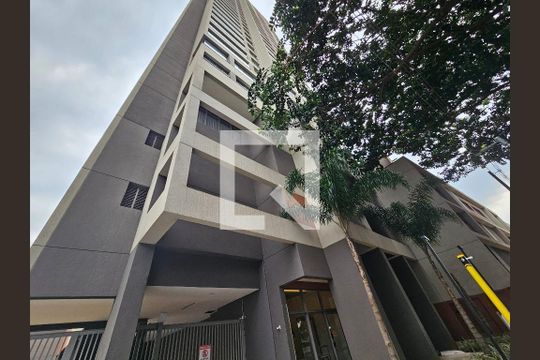 Fachada e portaria de kitnet/studio à venda com 1 quarto, 25m² em Santo Amaro, São Paulo