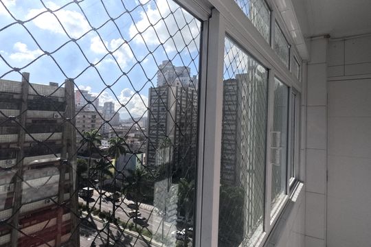 Área de Serviço de apartamento para alugar com 2 quartos, 110m² em Gonzaga, Santos