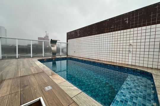 Piscina de apartamento para alugar com 3 quartos, 257m² em Centro, São Vicente