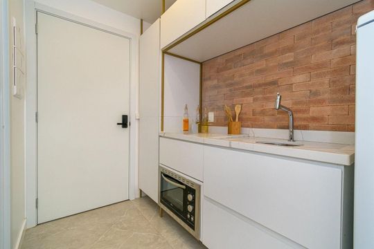 Studio de apartamento à venda com 1 quarto, 37m² em Auxiliadora, Porto Alegre