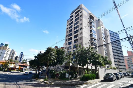 Fachada do Prédio de apartamento à venda com 1 quarto, 40m² em Cambuí, Campinas