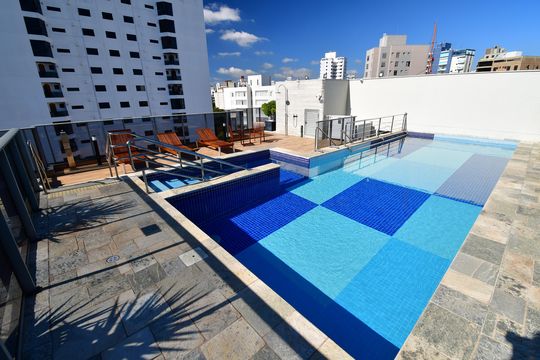 Área comum - Piscina de apartamento à venda com 1 quarto, 40m² em Cambuí, Campinas
