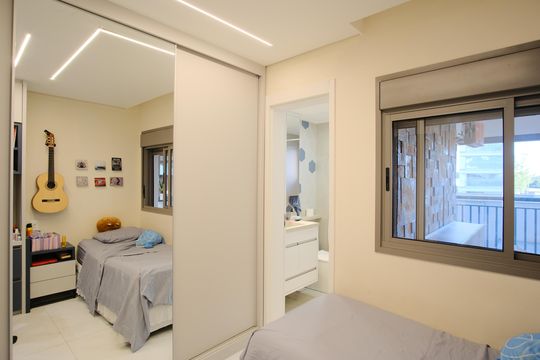 Suíte 3 de apartamento à venda com 3 quartos, 140m² em Tatuapé, São Paulo