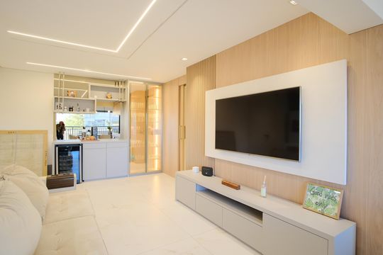 Sala de apartamento à venda com 3 quartos, 140m² em Tatuapé, São Paulo