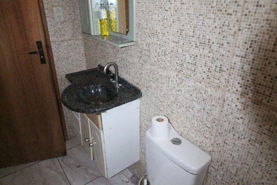Banheiro de apartamento para alugar com 1 quarto, 60m² em Centro, São José dos Campos