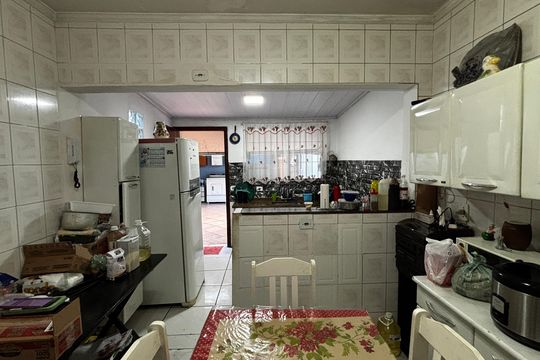 Cozinha de casa à venda com 2 quartos, 108m² em Santa Terezinha, Santo André