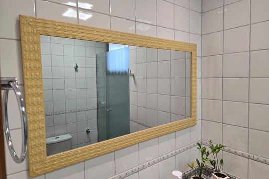 Banheiro Social de apartamento à venda com 4 quartos, 108m² em Vila das Bandeiras, Guarulhos