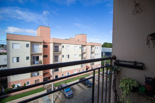 Varanda da Sala  de apartamento para alugar com 2 quartos, 64m² em Jardim Marcelo Augusto, Sorocaba