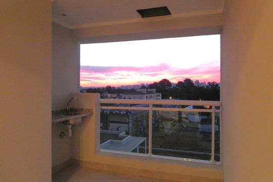 Varanda de apartamento para alugar com 1 quarto, 45m² em Santo Amaro, São Paulo