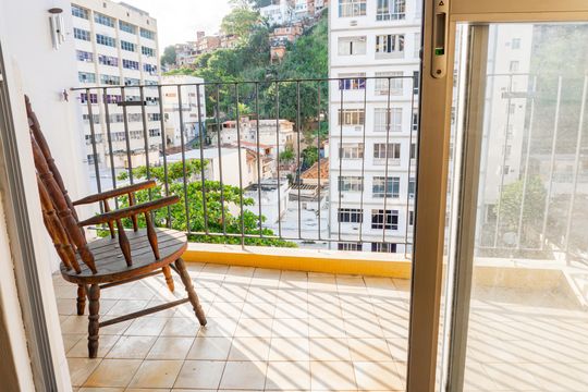 Varanda da Sala de apartamento à venda com 2 quartos, 50m² em Vila Isabel, Rio de Janeiro