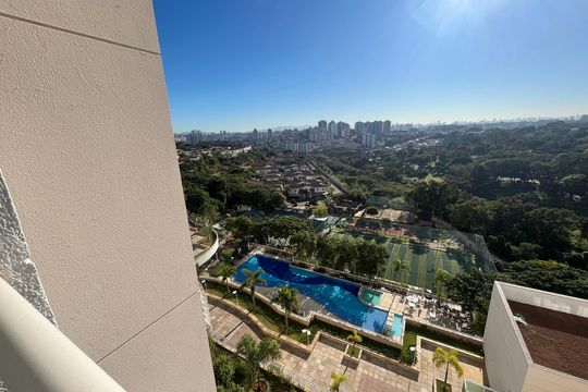 Vista da Sacada de apartamento à venda com 3 quartos, 141m² em Jardim Colombo, São Paulo