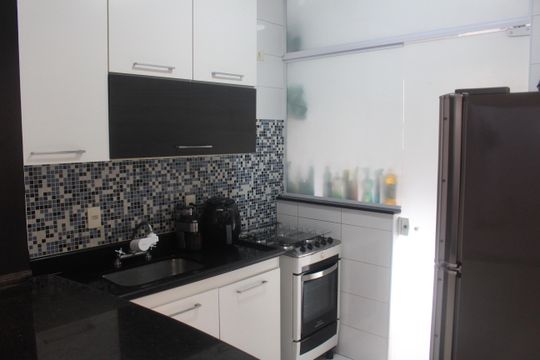 Cozinha de casa à venda com 2 quartos, 115m² em Santo Antônio, São Caetano do Sul