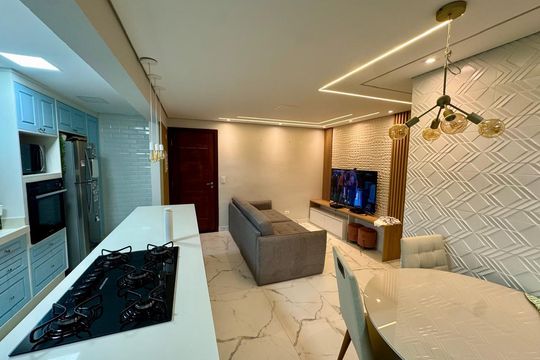 Cozinha de apartamento à venda com 3 quartos, 62m² em Centro, Diadema