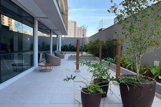 Área comum de apartamento à venda com 1 quarto, 29m² em São Judas, São Paulo