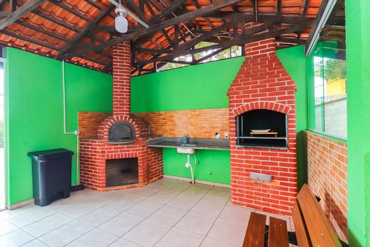 Área comum - Churrasqueira de apartamento à venda com 2 quartos, 49m² em Jardim Guaianazes, São Paulo