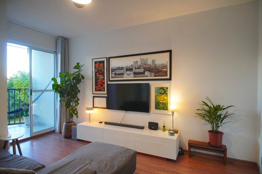 Sala de apartamento à venda com 2 quartos, 66m² em Santo Afonso, Novo Hamburgo