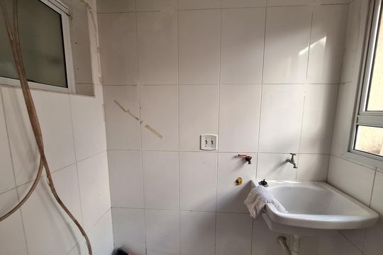 Área de Serviço de apartamento à venda com 2 quartos, 48m² em Utinga, Santo André