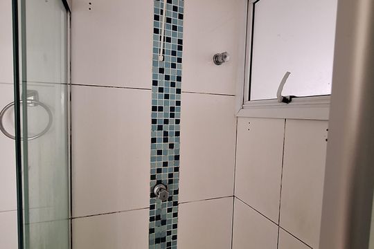 Banheiro de apartamento à venda com 2 quartos, 48m² em Utinga, Santo André