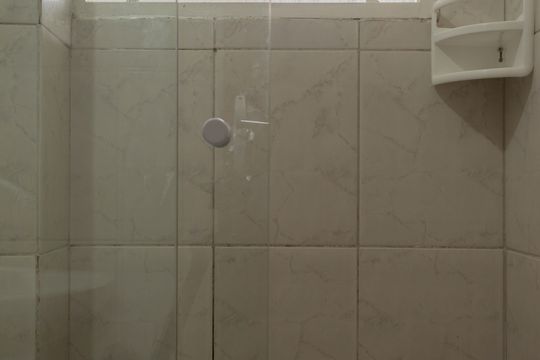 Banheiro de kitnet/studio para alugar com 1 quarto, 38m² em Centro, São Bernardo do Campo