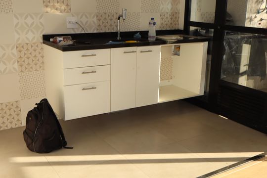 Cozinha de apartamento à venda com 2 quartos, 57m² em Vila Prudente, São Paulo