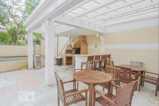 Área externa de apartamento à venda com 3 quartos, 126m² em Vila Gertrudes, São Paulo