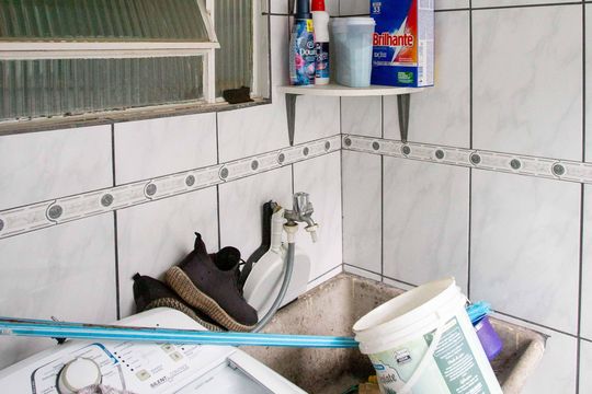 Área de Serviço de apartamento para alugar com 2 quartos, 50m² em Casa Grande, Diadema
