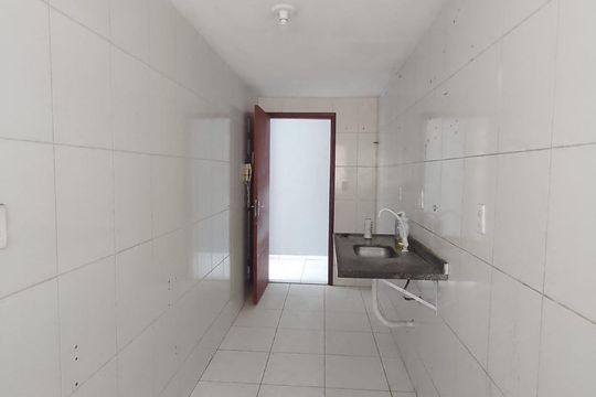 Cozinha de apartamento à venda com 2 quartos, 60m² em Curicica, Rio de Janeiro