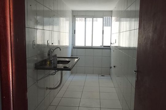 Cozinha de apartamento à venda com 2 quartos, 60m² em Curicica, Rio de Janeiro