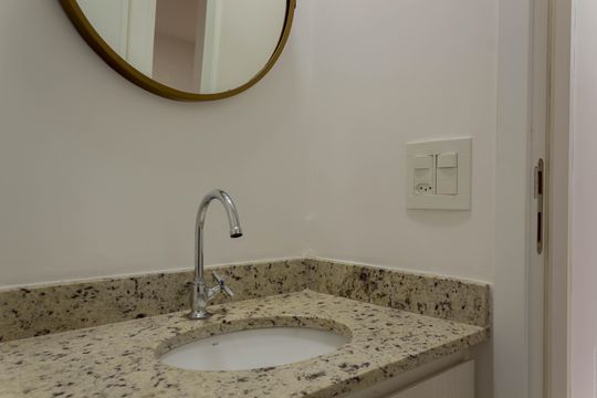 Lavabo de apartamento para alugar com 3 quartos, 104m² em Centro, São Bernardo do Campo