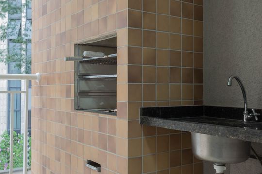 Varanda de apartamento para alugar com 3 quartos, 104m² em Centro, São Bernardo do Campo