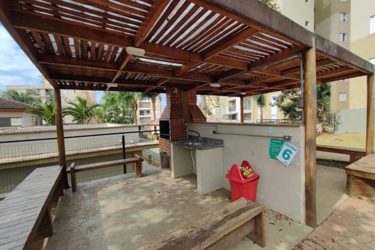 Área comum - Churrasqueira de apartamento à venda com 2 quartos, 60m² em Parque Fazendinha, Campinas