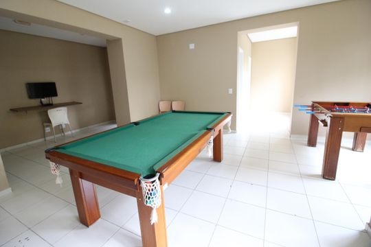 Área comum - Sala de jogos de apartamento para alugar com 2 quartos, 63m² em Presidente Altino, Osasco