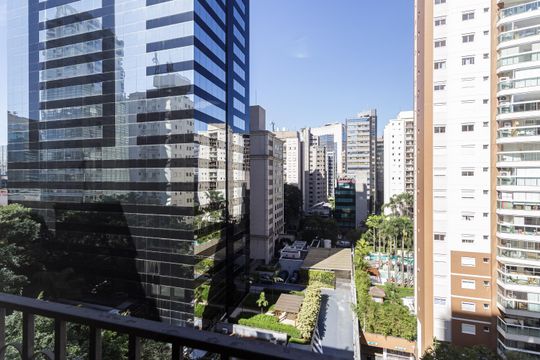 Vista de apartamento para alugar com 3 quartos, 74m² em Vila Olímpia, São Paulo