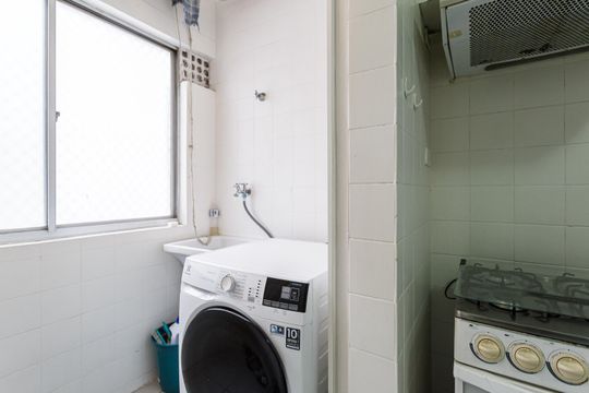 Área de Serviço de apartamento para alugar com 3 quartos, 74m² em Vila Olímpia, São Paulo