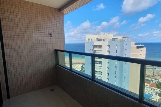 Varanda de apartamento para alugar com 1 quarto, 42m² em Jardim Armação, Salvador
