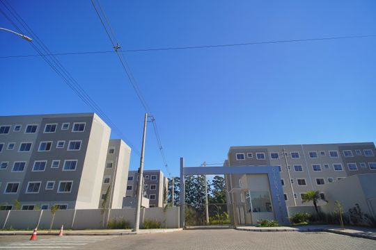 Fachada de apartamento à venda com 2 quartos, 52m² em Feitoria, São Leopoldo
