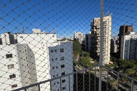 Vista da Sacada de apartamento para alugar com 2 quartos, 88m² em Vila Andrade, São Paulo