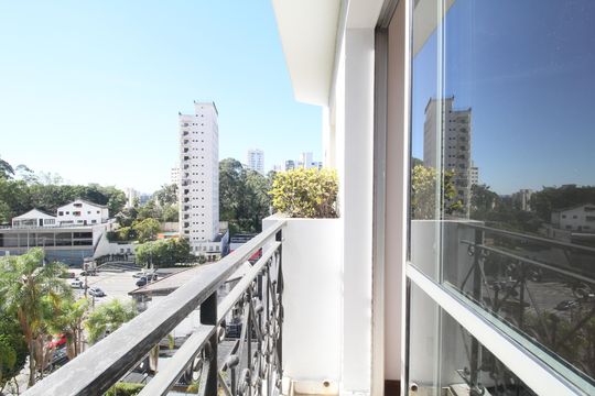 Varanda de apartamento à venda com 3 quartos, 102m² em Vila Andrade, São Paulo