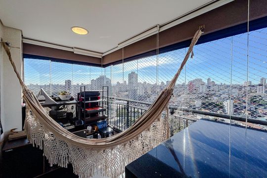 Varanda de apartamento à venda com 2 quartos, 73m² em Vila Matilde, São Paulo