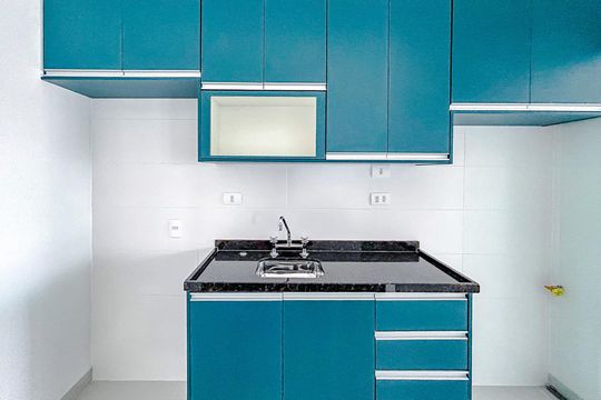 Cozinha - Armários de apartamento à venda com 2 quartos, 76m² em Vila Zilda, São Paulo