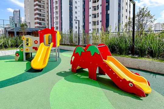 Área comum - Playground de apartamento à venda com 2 quartos, 76m² em Vila Zilda, São Paulo