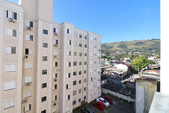 Vista do Quarto 2  de apartamento à venda com 2 quartos, 50m² em Morro Santana, Porto Alegre