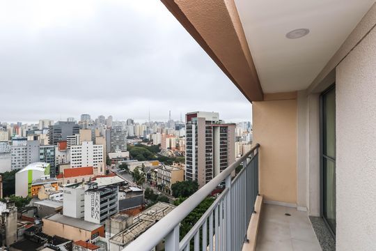 Varanda de apartamento para alugar com 1 quarto, 30m² em Liberdade, São Paulo