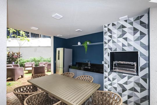 Churrasqueira de apartamento para alugar com 1 quarto, 30m² em Liberdade, São Paulo