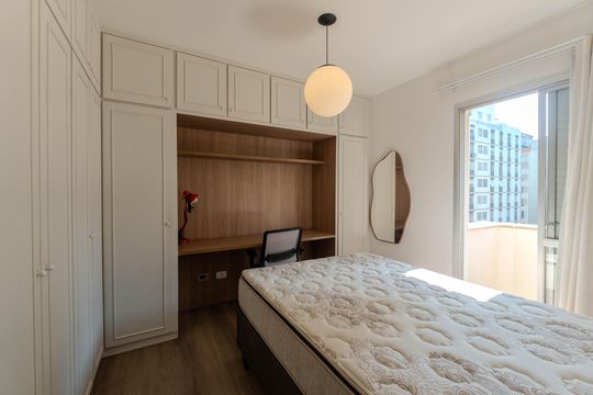 Suíte 1 de apartamento para alugar com 1 quarto, 43m² em Consolação, São Paulo